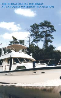 The intracoastal waterway at Carolina Waterway Plantation